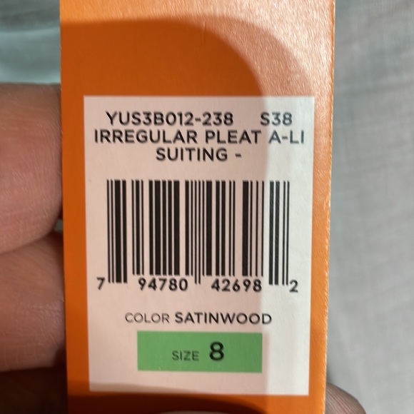 BCBGeneration 8 taupe drop waist inset pleat mini skirt nwt perfect vintage 90’s - Picture 3 of 7